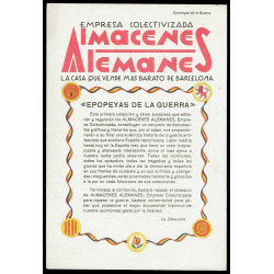Tarjeta Postal - Epopeyas  de la Guerra