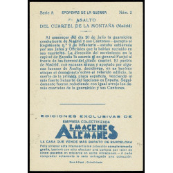 Tarjeta Postal - Epopeyas  de la Guerra