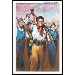 Tarjeta Postal - Epopeyas  de la Guerra