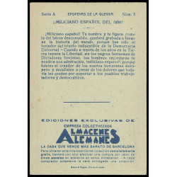 Tarjeta Postal - Epopeyas  de la Guerra