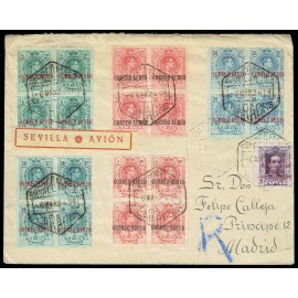 Alfonso XIII ED. 292/296 [x4]