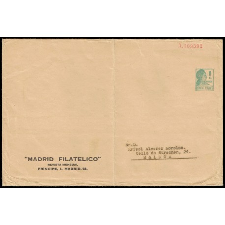 1932-1936 ED. 084 us Enteros Postales Privados