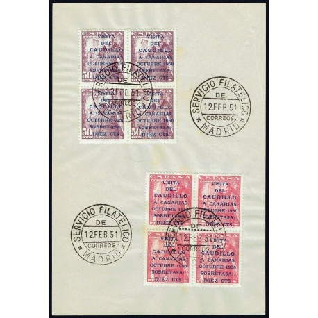 1951 ED. 1088/1089 us [x4]