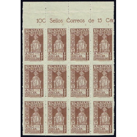 1937 ED. 833sh ** [x12]