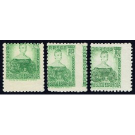 1935 ED. 682dh, 682dv [x2] **