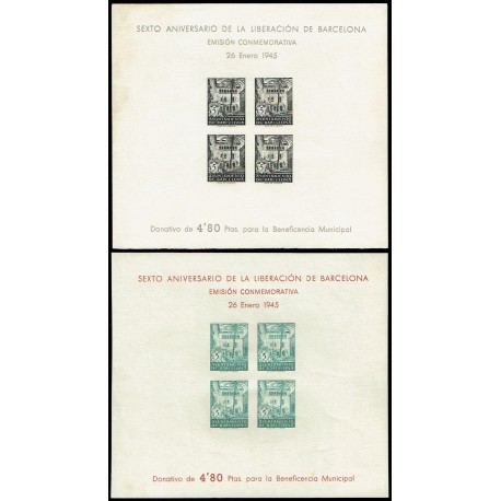 1945 ED. Barcelona NE27s/NE28s **/(*)
