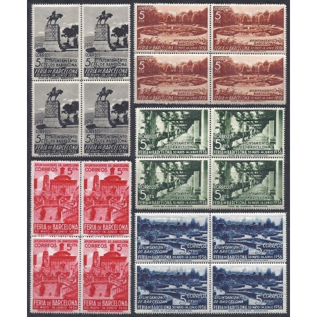1936 ED. Barcelona 14/18 ** [x4]