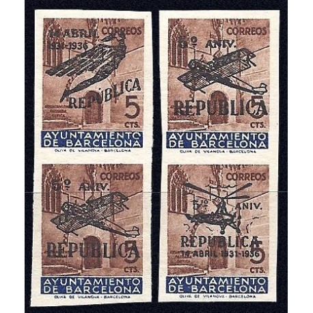 1936 ED. Barcelona (NE19+NE20)pv y (NE20+NE21)pv **