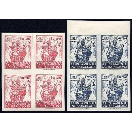 1943 ED. Barcelona 49s/50s ** [x4]