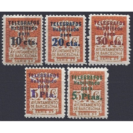 1934 ED. Barcelona - Telégrafos 4/8 **
