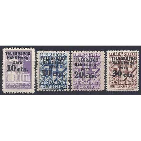 1942-1945 ED. Barcelona - Telégrafos 17/20 *