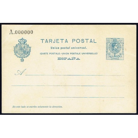 1922 ED. NE4 * Tarjetas Entero Postales
