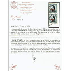 1931 ED. ELR Tolosa 12hi/15hi us [x2]