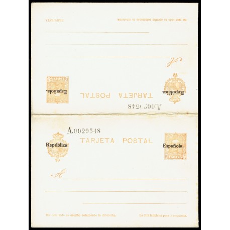 1931 ED. 64 * Tarjetas Entero Postales