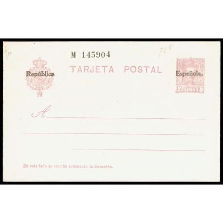 1931 ED. 61 * Tarjetas Entero Postales