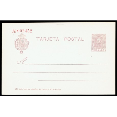 1925 ED. 57NR * Tarjetas Entero Postales