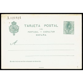 1916 ED. 55B * Tarjetas Entero Postales