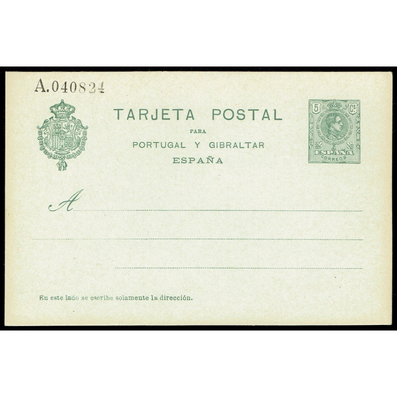 1916 ED. 55 * Tarjetas Entero Postales