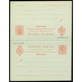1910 ED. 54A * Tarjetas Entero Postales