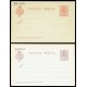 1910 ED. 49/50 * Tarjetas Entero Postales