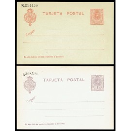 1910 ED. 49/50 * Tarjetas Entero Postales