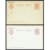 1910 ED. 49/50 * Tarjetas Entero Postales