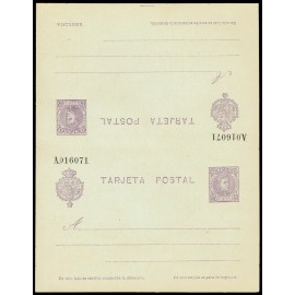 1904 ED. 46 ** Tarjetas Entero Postales