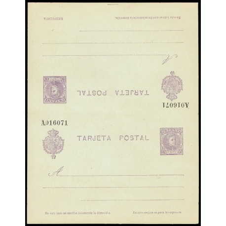 1904 ED. 46 ** Tarjetas Entero Postales