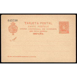 1902 ED. 42/42A * Tarjetas Entero Postales