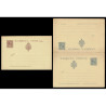 1890 ED. 27/28 * Tarjetas Entero Postales