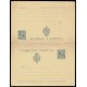 1890 ED. 27/28 * Tarjetas Entero Postales