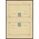 1889 ED. 19/20 * Tarjetas Entero Postales