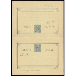 1889 ED. 19/20 * Tarjetas Entero Postales