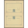 1889 ED. 19/20 * Tarjetas Entero Postales