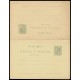 1884 ED. 13/14 * Tarjetas Entero Postales