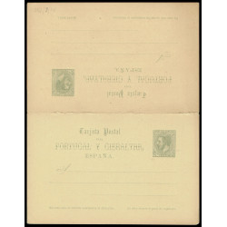 1884 ED. 13/14 * Tarjetas Entero Postales
