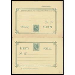 1882 ED. 10/12 * Tarjetas Entero Postales