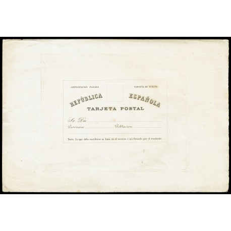 1874 ED. 6Pb * Tarjetas Entero Postales