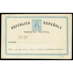 1874 ED. 5/6 * Tarjetas Entero Postales