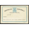 1874 ED. 5/6 * Tarjetas Entero Postales