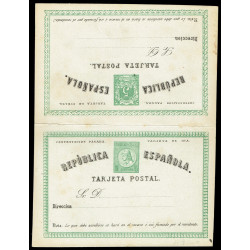 1873 ED. 1/2 * Tarjetas Entero Postales