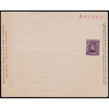 1901-1910 ED. 4A * Enteros Postales Privados