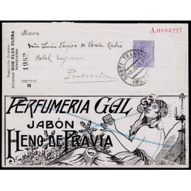 1910-1924 ED. 17A us Enteros Postales Privados