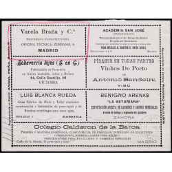 1910-1924 ED. 17A us Enteros Postales Privados