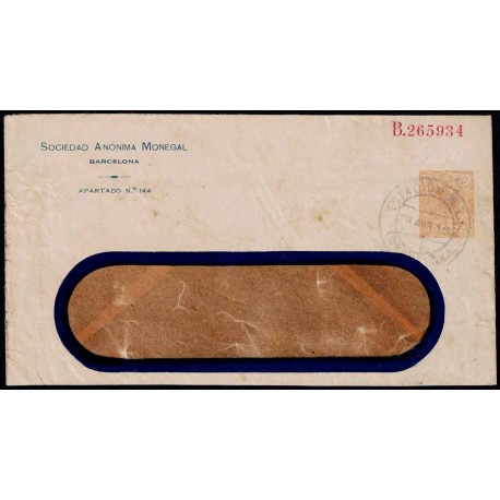 1910-1924 ED. 18 us Enteros Postales Privados