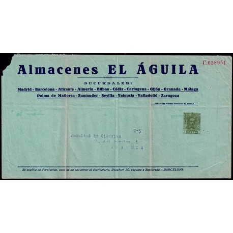 1925-1931 ED. 39 us Enteros Postales Privados
