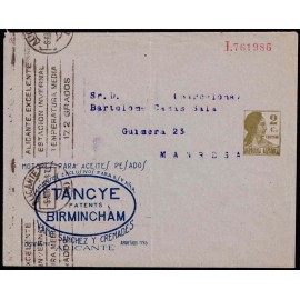 1932-1936 ED. 086 us Enteros Postales Privados