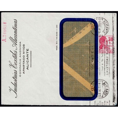 1932-1936 ED. 097 us Enteros Postales Privados