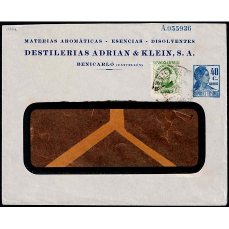 1932-1936 ED. 100 us Enteros Postales Privados