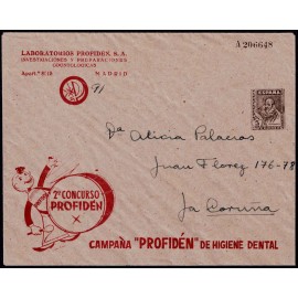 1941-1956 ED. 117 us Enteros Postales Privados